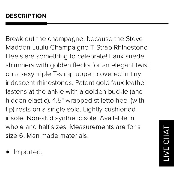 NEW metallic heeled sandals - STEVE MADDEN - Picture 3 of 7